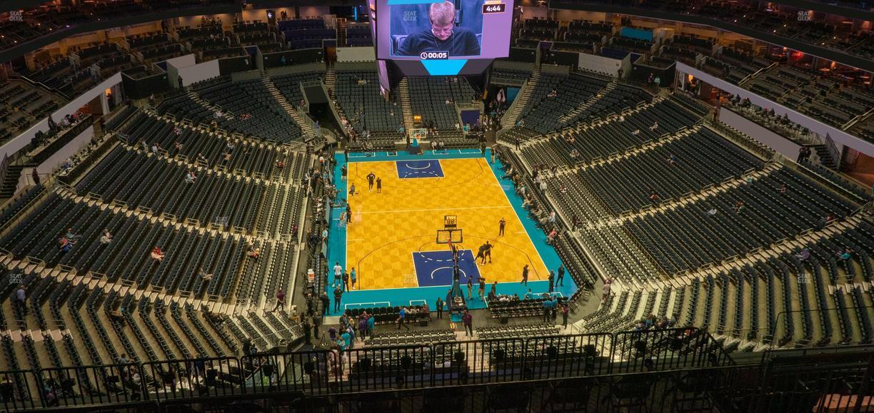 Spectrum Center - Charlotte - Section 201 Seat View