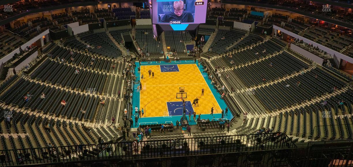 Spectrum Center - Charlotte - Section 201 Seat View