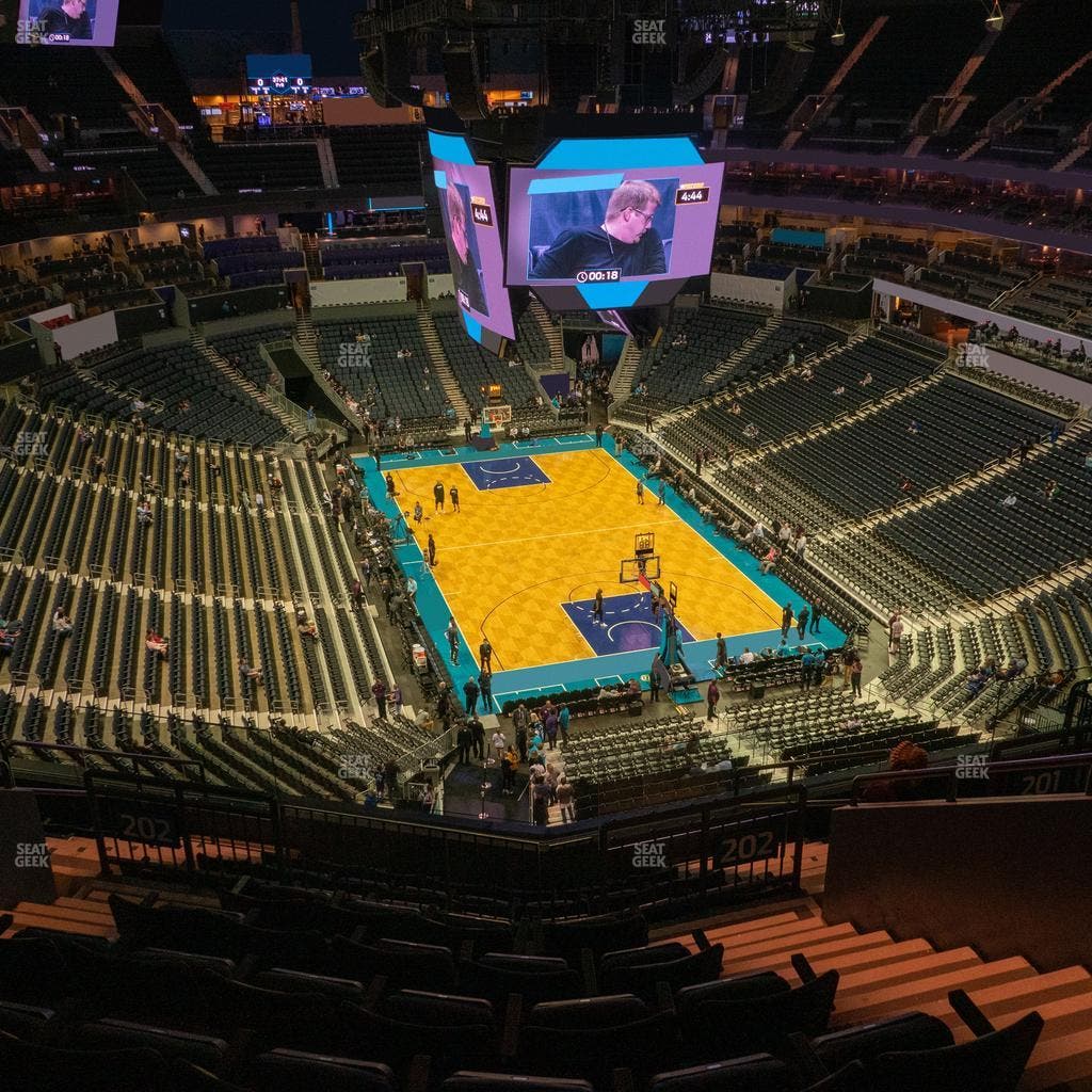 Spectrum Center - Charlotte - Section 202 Seat View