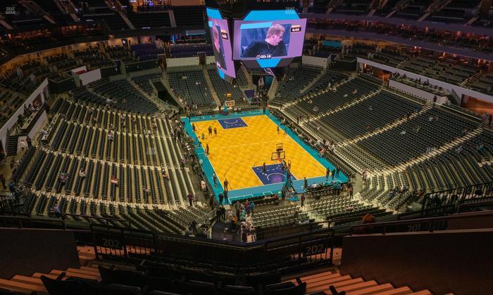Spectrum Center - Charlotte - Section 202 Seat View