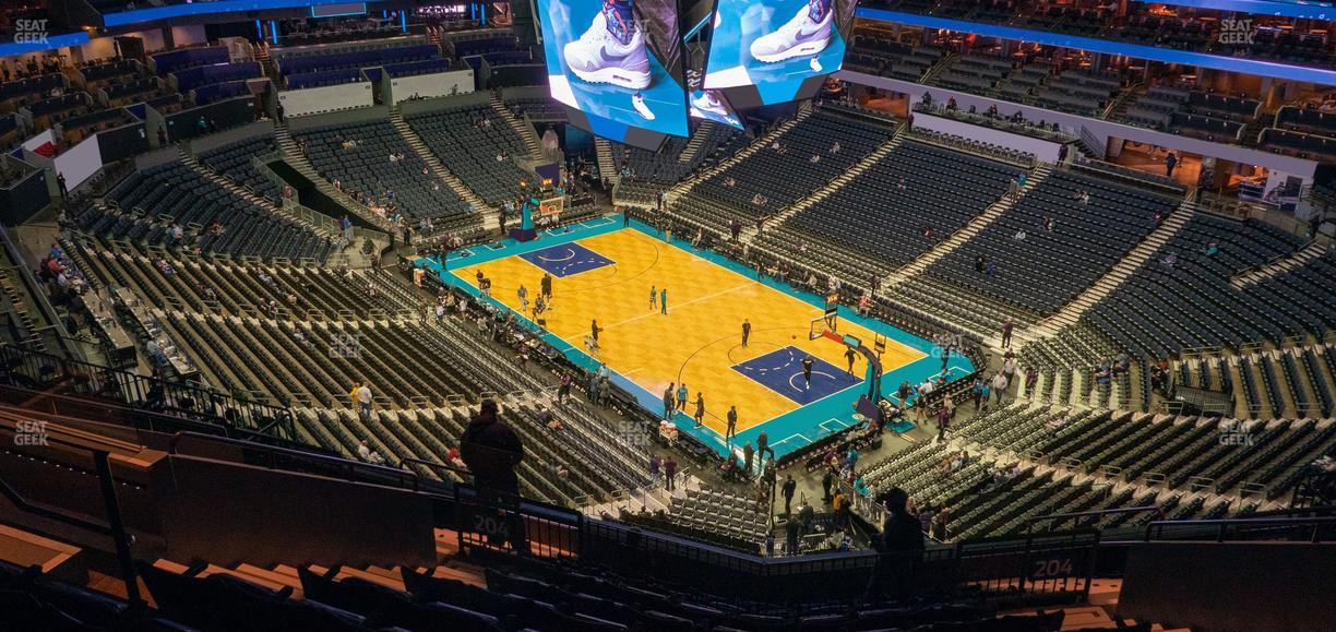 Spectrum Center - Charlotte - Section 204 Seat View