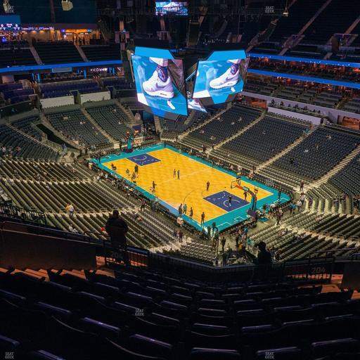 Spectrum Center - Charlotte - Section 204 Seat View