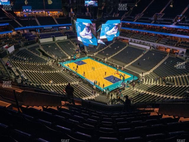 Spectrum Center - Charlotte - Section 204 Seat View Spectrum Center - Charlotte - Section 204 Seat View