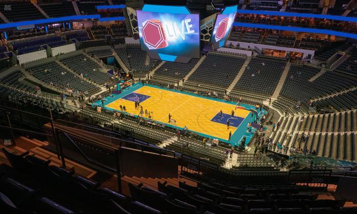 Spectrum Center - Charlotte - Section 206 Seat View