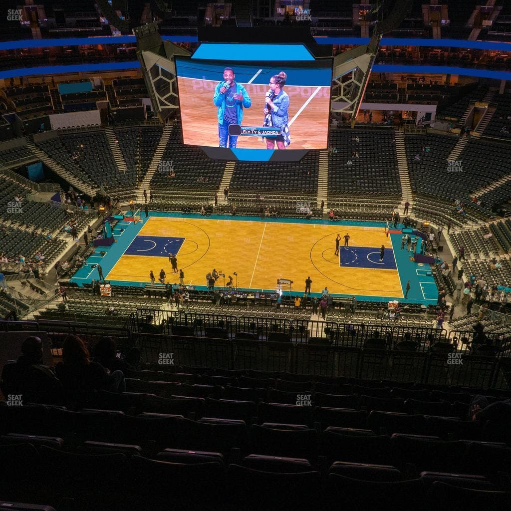 Spectrum Center - Charlotte - Section 208 Seat View