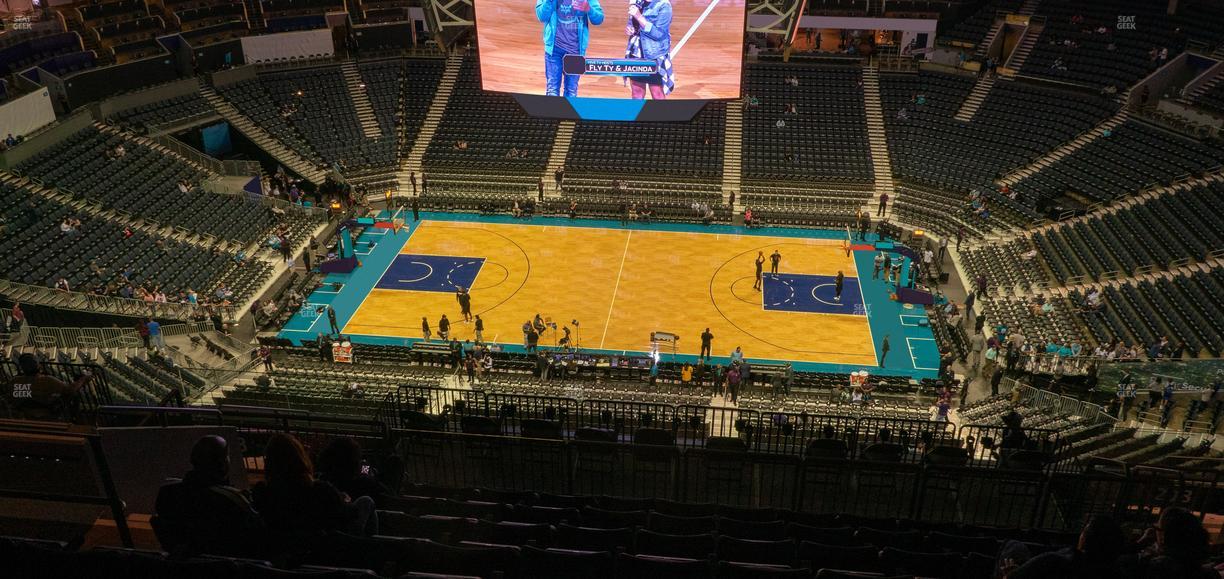 Spectrum Center - Charlotte - Section 208 Seat View