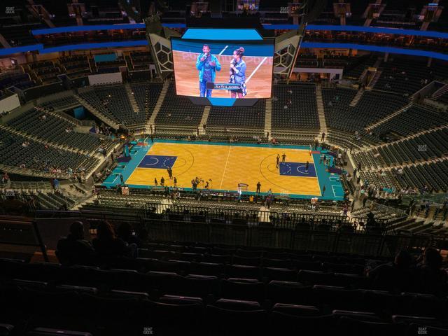 Spectrum Center - Charlotte - Section 208 Seat View