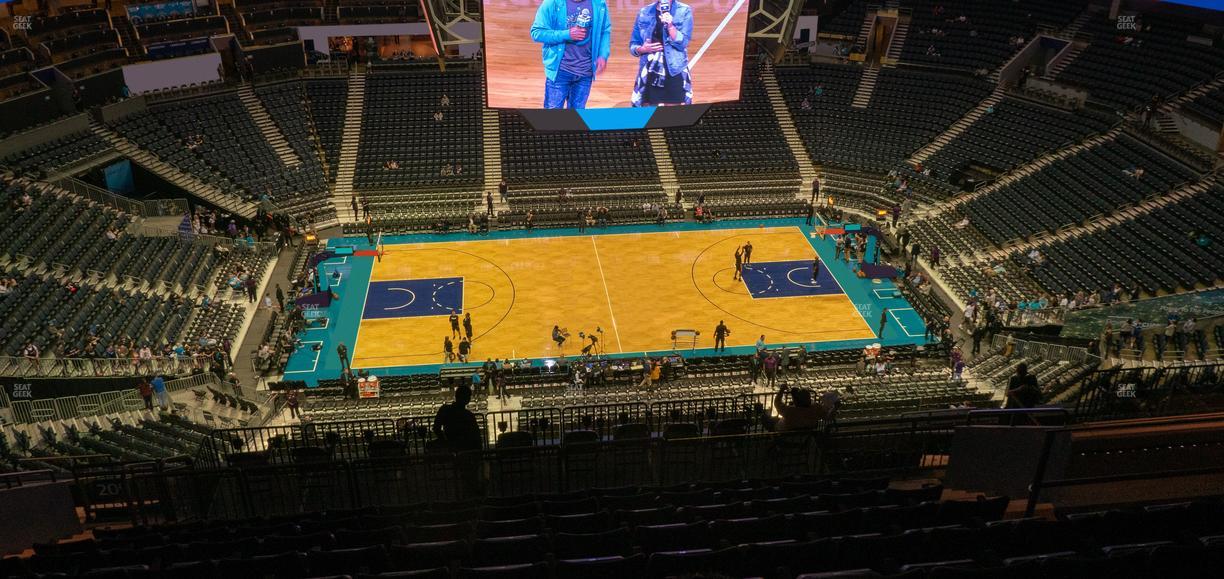 Spectrum Center - Charlotte - Section 209 Seat View