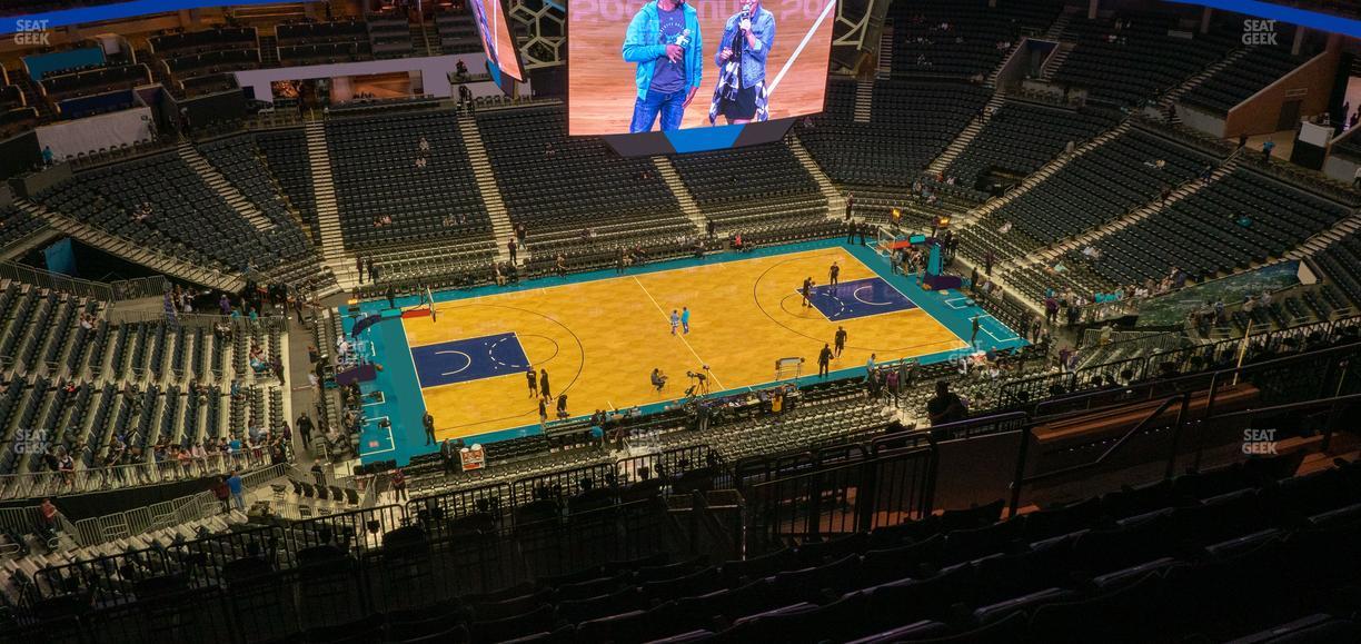Spectrum Center - Charlotte - Section 210 Seat View