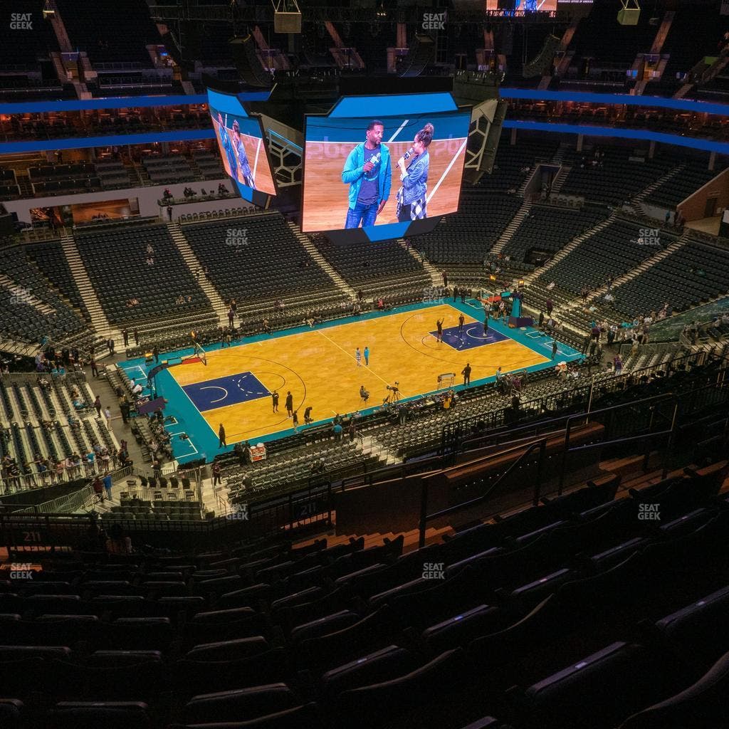 Spectrum Center - Charlotte - Section 211 Seat View