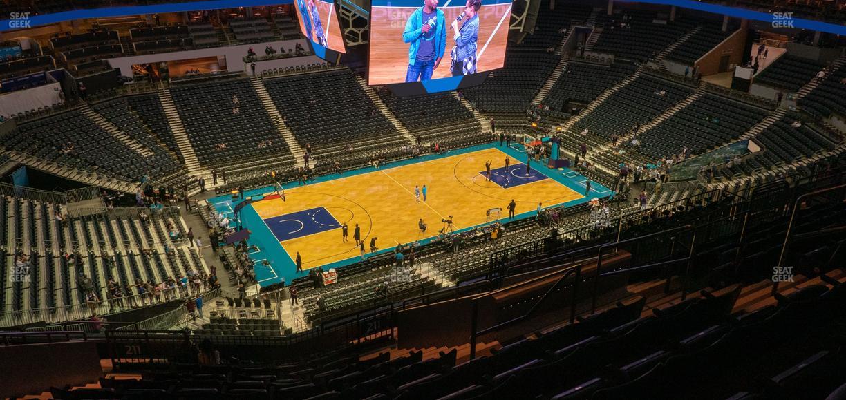 Spectrum Center - Charlotte - Section 211 Seat View