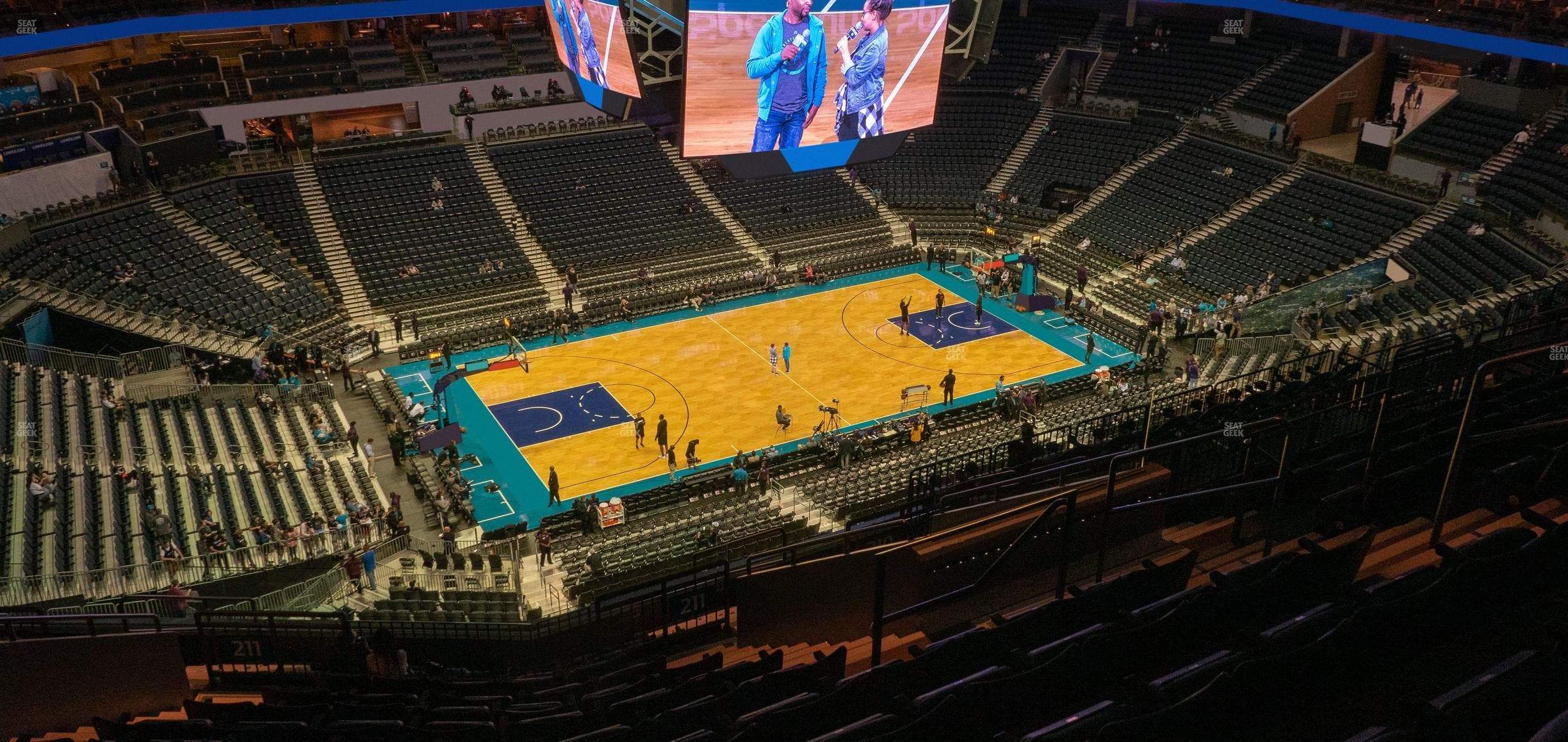 Spectrum Center - Charlotte - Section 211 Seat View
