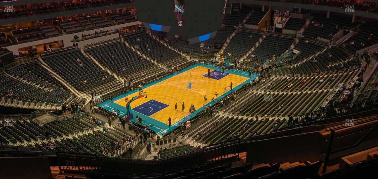 Spectrum Center - Charlotte - Section 213 Seat View