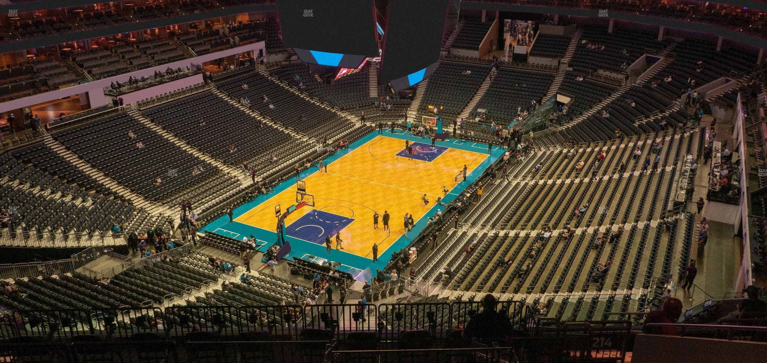 Spectrum Center - Charlotte - Section 214 Seat View