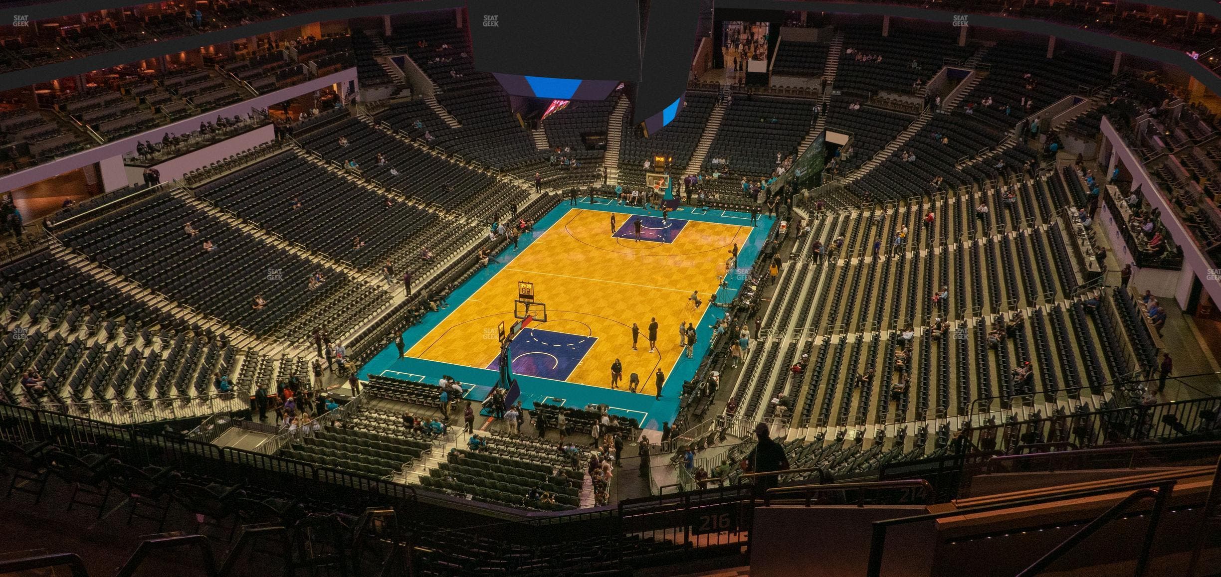 Spectrum Center - Charlotte - Section 215 Seat View
