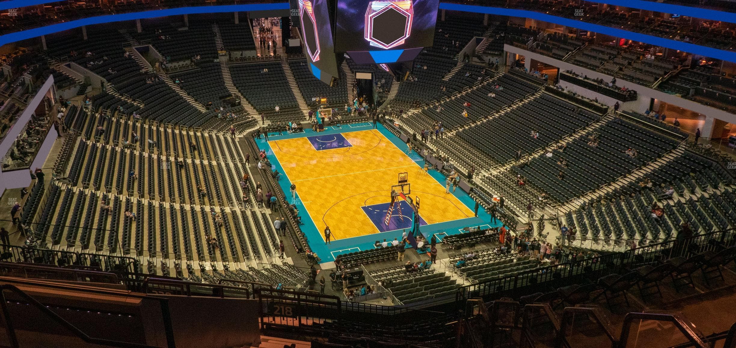 Spectrum Center - Charlotte - Section 219 Seat View