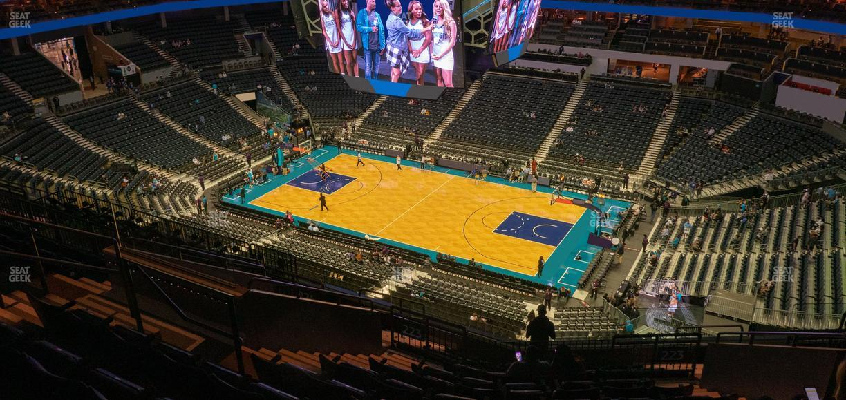 Spectrum Center - Charlotte - Section 223 Seat View