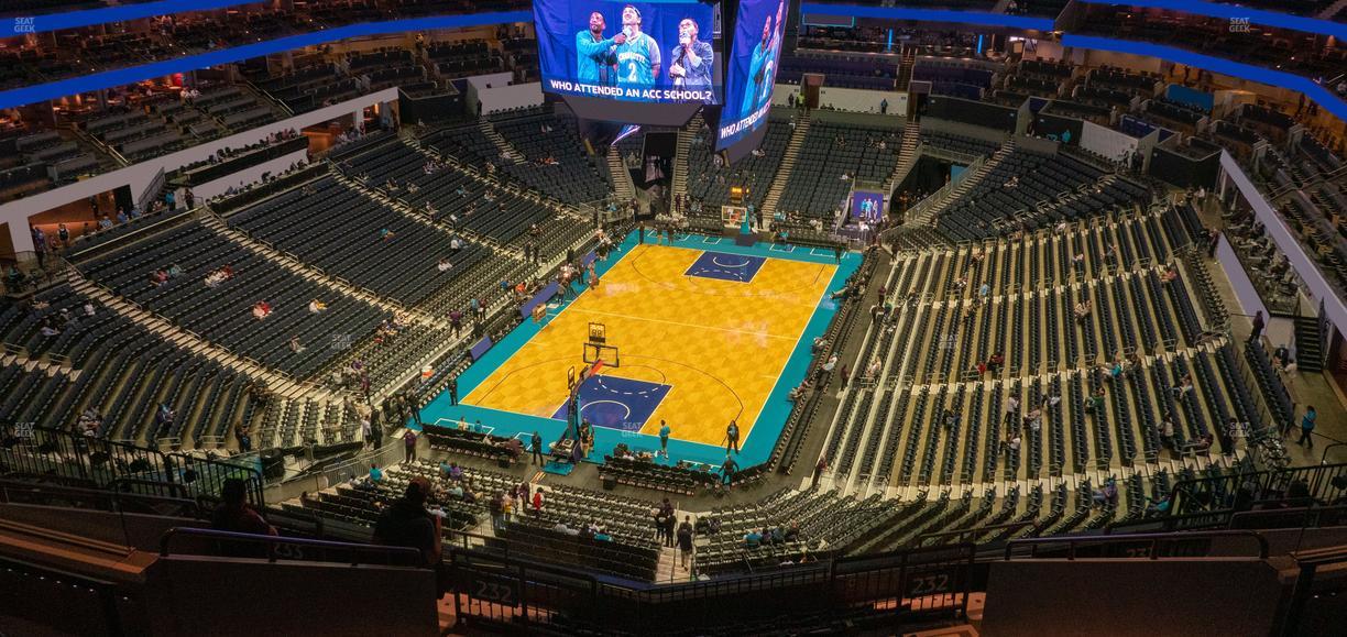 Spectrum Center - Charlotte - Section 232 Seat View
