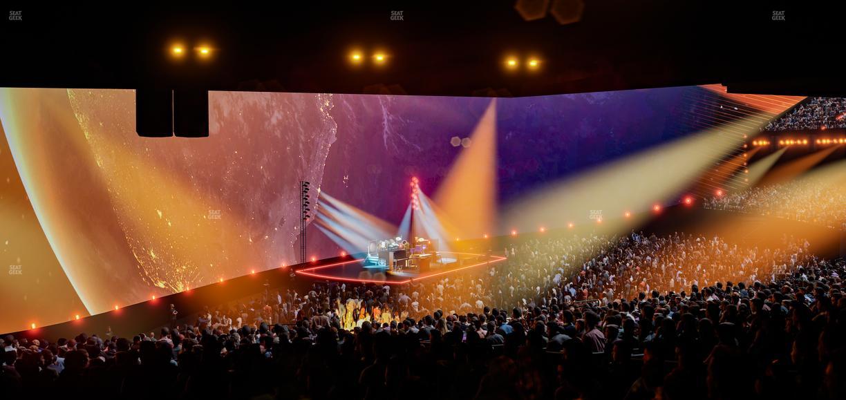 Sphere - Section 101 Seat View