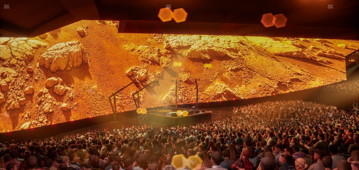 Sphere - Section 102 Seat View