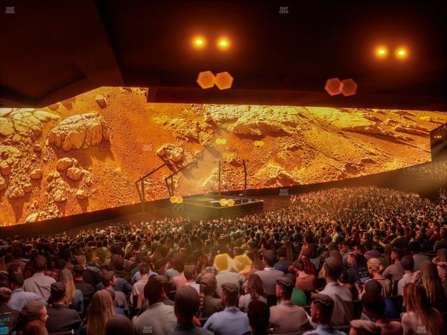 Sphere - Section 102 Seat View