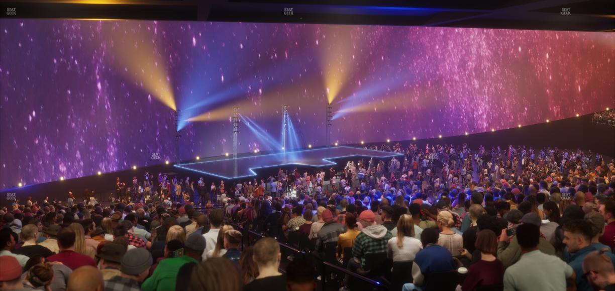 Sphere - Section 102 Seat View