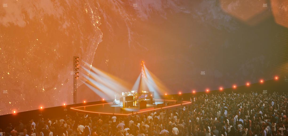 Sphere - Section 102 Seat View