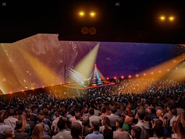 Sphere - Section 102 Seat View