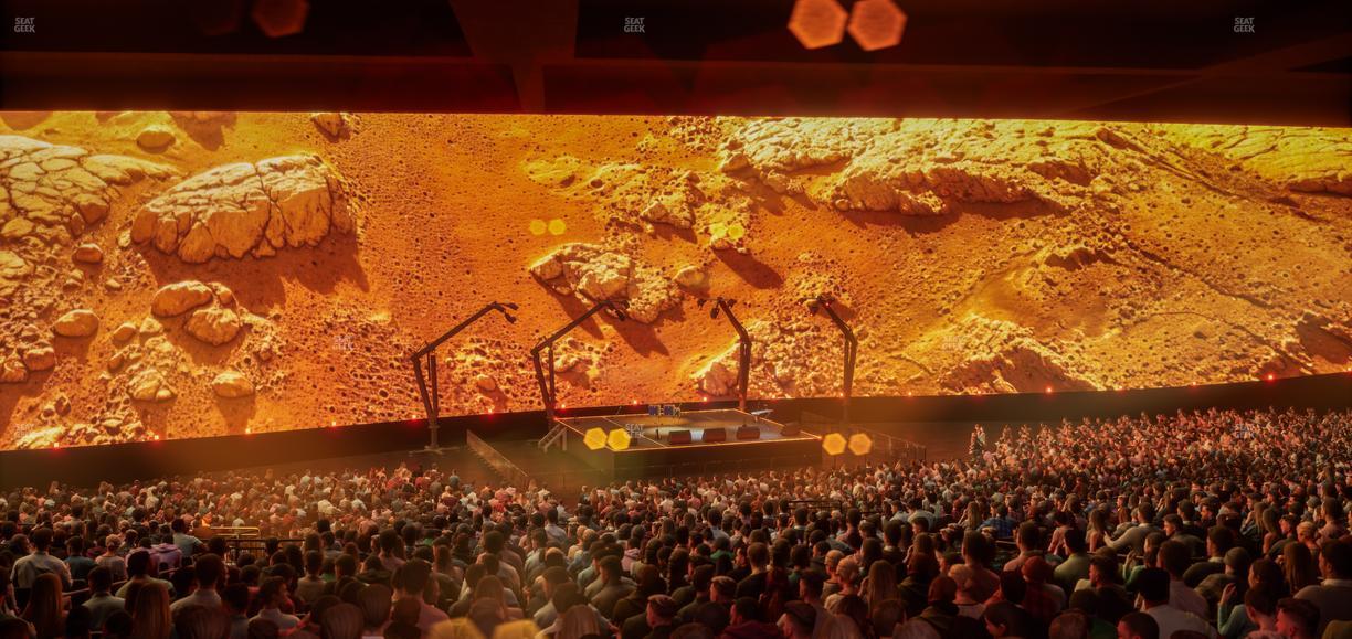 Sphere - Section 104 Seat View