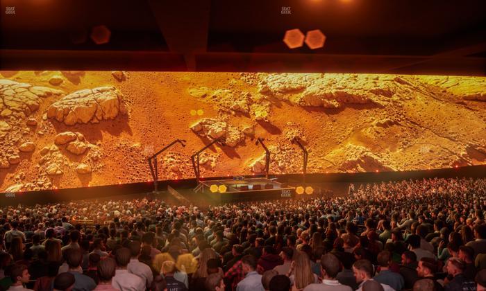 Sphere - Section 104 Seat View