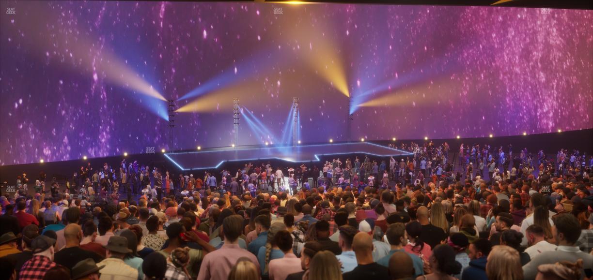 Sphere - Section 104 Seat View