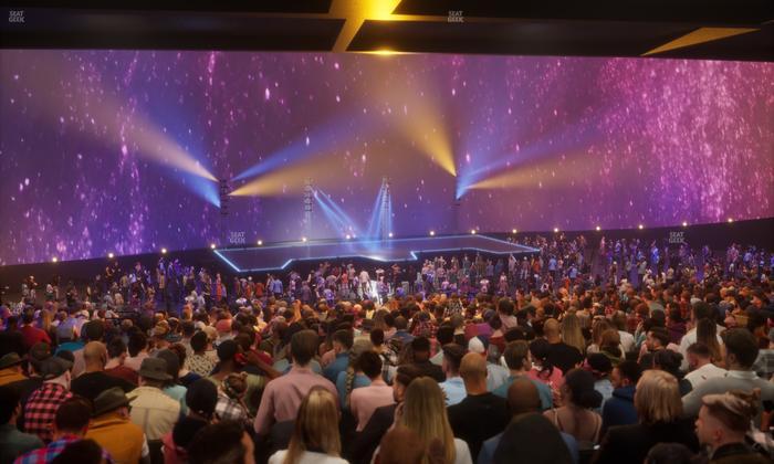 Sphere - Section 104 Seat View