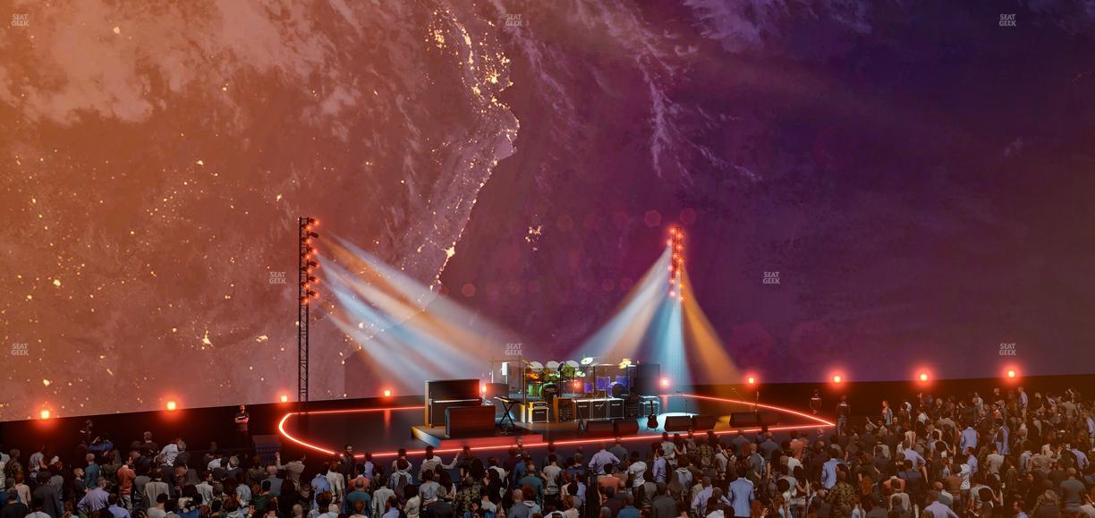 Sphere - Section 104 Seat View