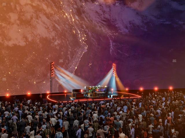 Sphere - Section 104 Seat View