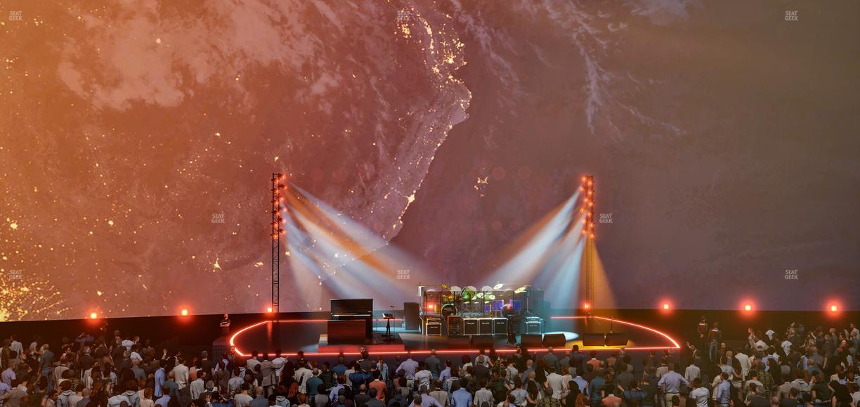 Sphere - Section 105 Seat View