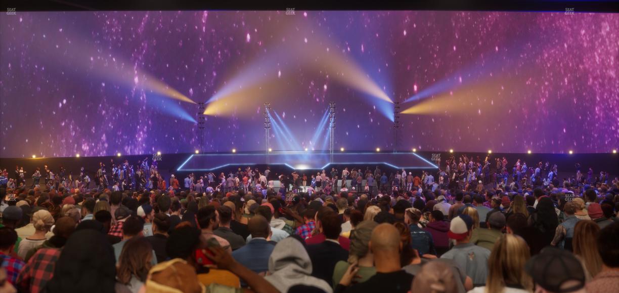 Sphere - Section 105 Seat View