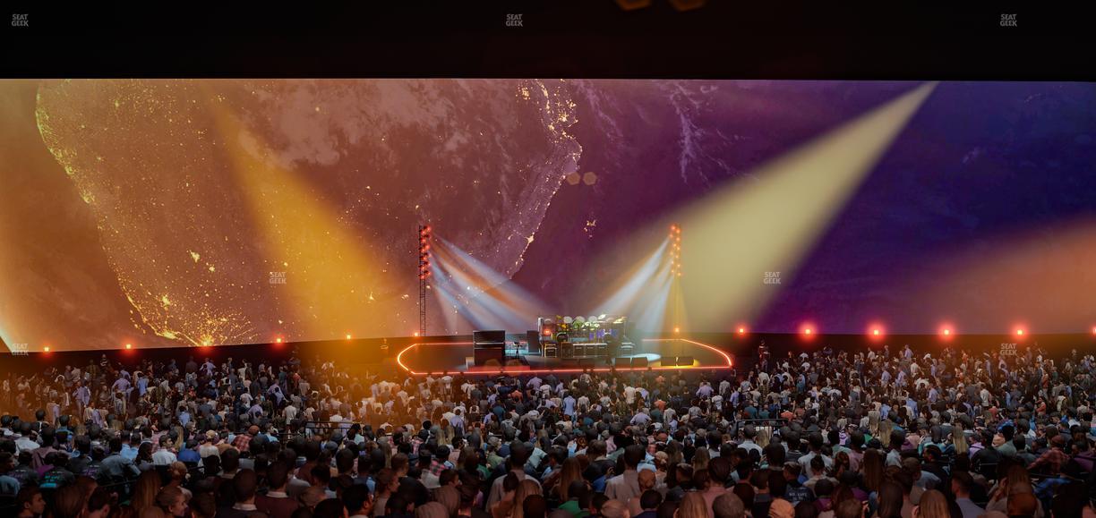 Sphere - Section 105 Seat View