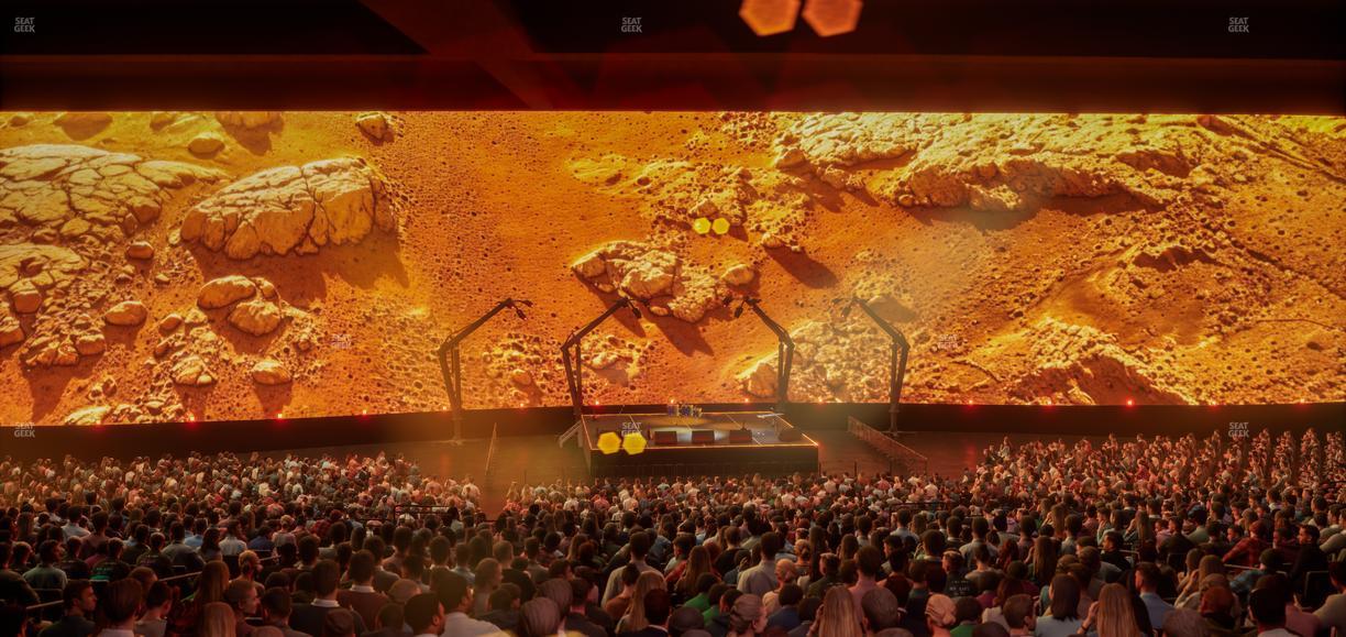 Sphere - Section 105 Seat View