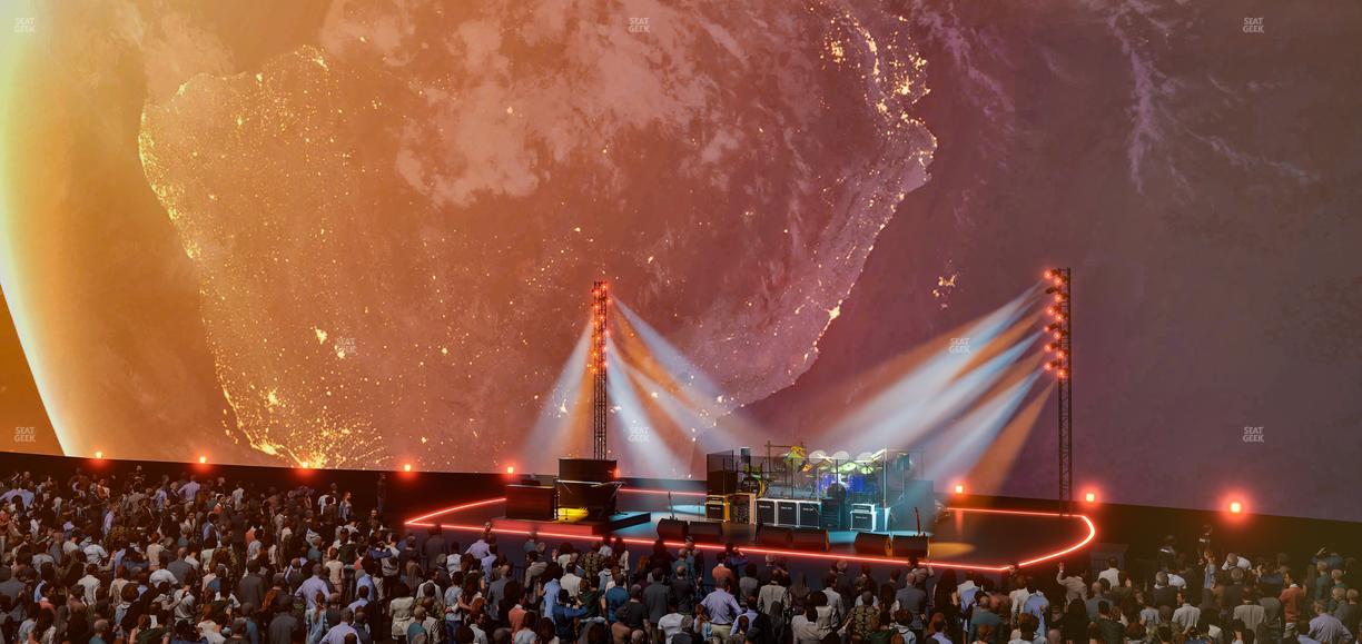 Sphere - Section 107 Seat View