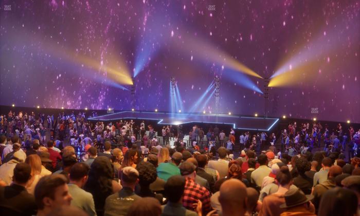 Sphere - Section 107 Seat View