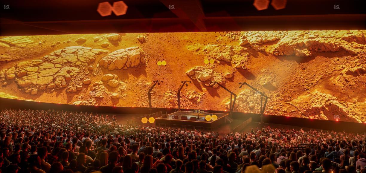 Sphere - Section 107 Seat View