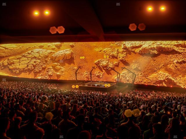 Sphere - Section 107 Seat View