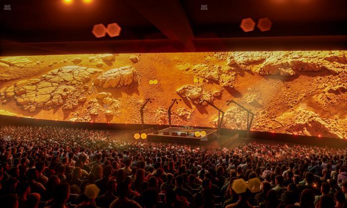 Sphere - Section 107 Seat View