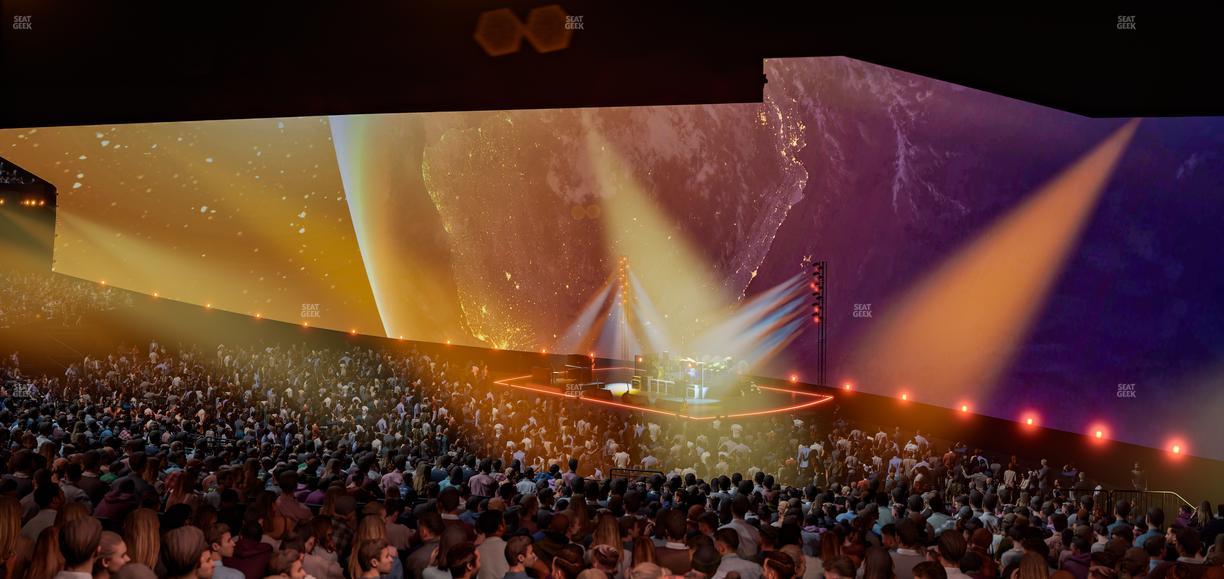 Sphere - Section 109 Seat View