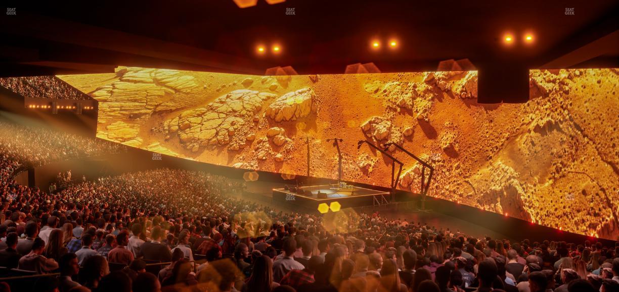 Sphere - Section 110 Seat View