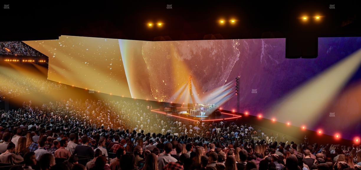 Sphere - Section 110 Seat View