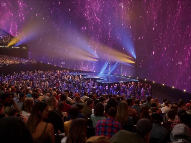 Sphere - Section 110 Seat View