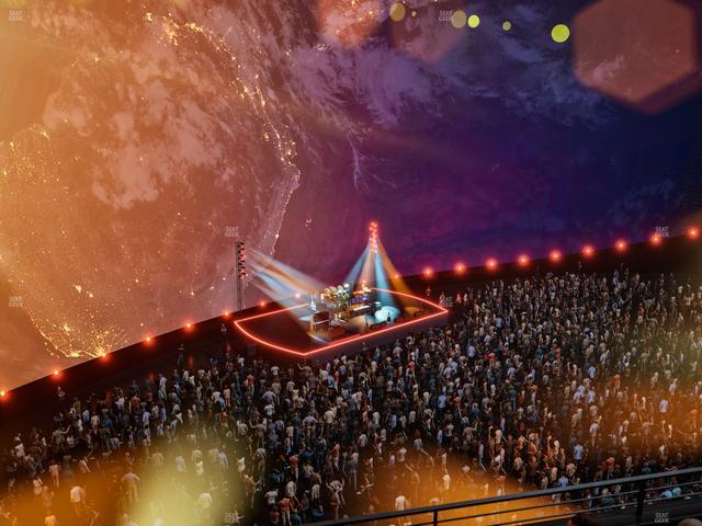 Sphere - Section 203 Seat View