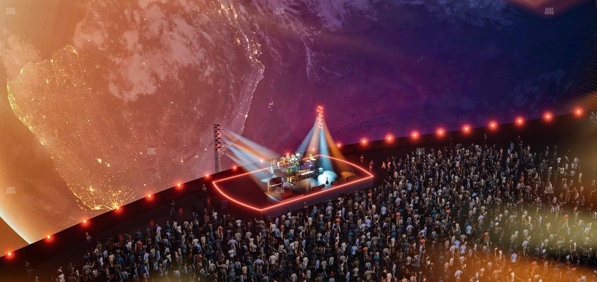 Sphere - Section 203 Seat View