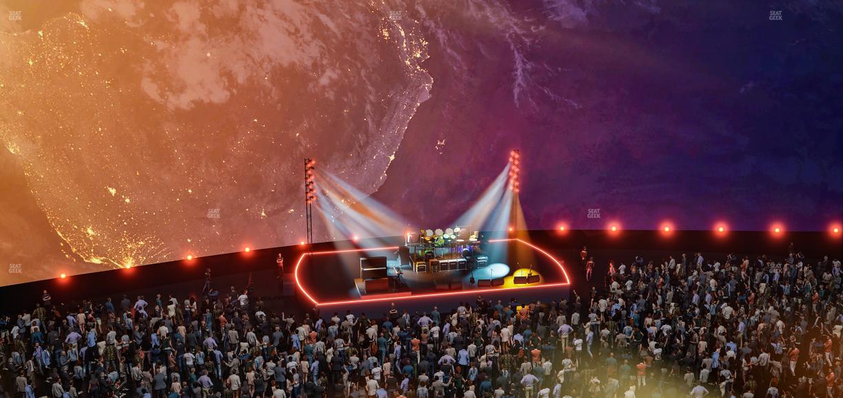 Sphere - Section 205 Seat View